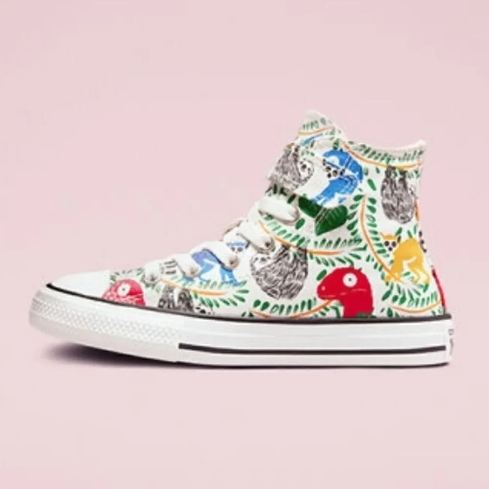 Little Kid Chuck Taylor All Star Multicolored Animals Sneakers Shoes Size 3